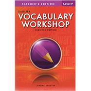 Vocabulary Workshop Level F Teacher's Edition