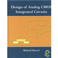Design of Analog CMOS Integrated Circuits
