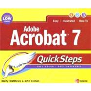 Adobe Acrobat 7.0 QuickSteps