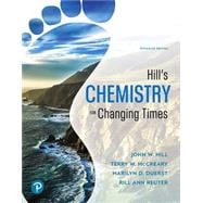 Modified Mastering Chemistry with Pearson eText -- Standalone Access Card -- for Hill's Chemistry for Changing Times