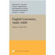 English Literature, Volume 1