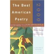 The Best American Poetry 2000