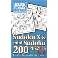 USA TODAY Sudoku X and Mini Sudoku 200 Puzzles from The Nation's No. 1 Newspaper