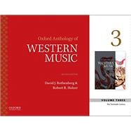 Oxford Anthology of Western Music, Volume 3