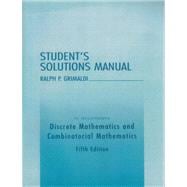 Student Solutions Manual for Discrete and Combinatorial Mathematics