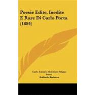 Poesie Edite, Inedite E Rare Di Carlo Porta