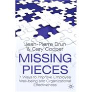 Missing Pieces : 7 Ways to Improve Employee Well-Being and Organizational Effectiveness