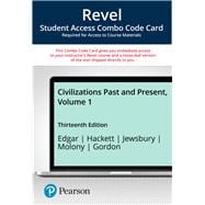Revel for Civilizations Past and Present, Volume 1 -- Combo Access Card