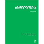 A Concordance to Conrad's The Rescue