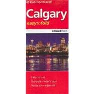 Rand McNally Easy to Fold Calgary Streetmap