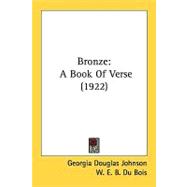 Bronze : A Book of Verse (1922)