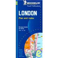 Michelin London Plan and Index: One Way Streets : Car Parks