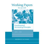 Working Papers for use with Fundamental Accounting Principles, Volume 2, 13th Canadian Edition