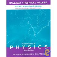 Fundamentals of Physics, 6th Edition, Student's Solutions Manual, 6th Edition