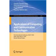 Applications of Computing and Communication Technologies
