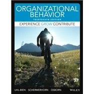 Organizational Behavior,9781118800348