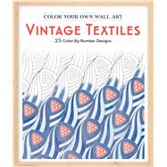 Color Your Own Wall Art Vintage Textiles