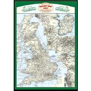 Bradshaw's Railway Map 1907: Great Britain & Ireland,9781873590355 Bradshaw's Railway Map 1907: Great Britain & Ireland,9781873590355