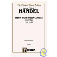 Twenty-Eight Italian Cantatas