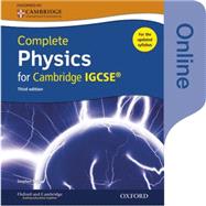 Complete Physics for Cambridge IGCSERG Online Student Book (Third edition)