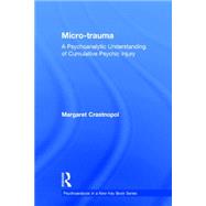 Micro-trauma: A Psychoanalytic understanding of cumulative psychic injury