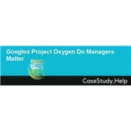 Google's Project Oxygen:  Do Managers Matter? (313110-PDF-ENG)