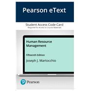 Pearson eText Human Resource Management -- Access Card