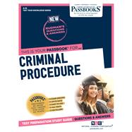 Criminal Procedure (Q-36) Passbooks Study Guide