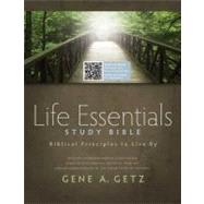 Life Essentials Study Bible, Brown/Green LeatherTlouch Indexed Biblical Principles to Live By