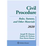 Civil Procedure: Rules, Statutes, and Other Materials, 2020 Supplement (Supplements),9781543820362