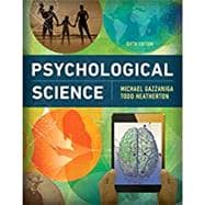 Psychological Science (with Ebook and InQuizitive)