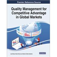 Quality Management for Competitive Advantage in Global Markets