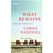 What Remains; A Memoir of Fate, Friendship, and Love
