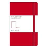 Moleskine Memo Pockets: Large, Red