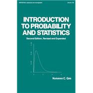 Introduction to Probability and Statistics, Second Edition,