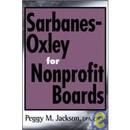 Sarbanes-Oxley for Nonprofit Boards A New Governance Paradigm