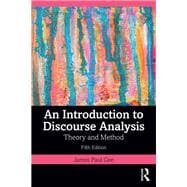 An Introduction to Discourse Analysis