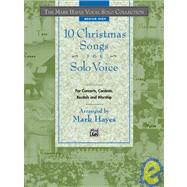 10 Christmas Songs for Solo Voice Mediun High