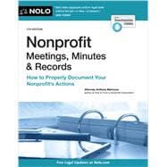 Nonprofit Meetings, Minutes & Records