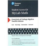 MyLab Math with Pearson eText -- Standalone Access Card -- for Essentials of College Algebra