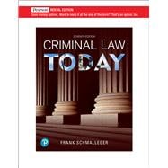 Criminal Law Today [Rental Edition]