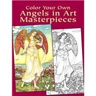 Color Your Own Angels in Art Masterpieces