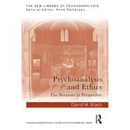 Psychoanalysis and Ethics