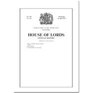 Lords Hansard Daily Part