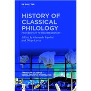 History of Classical Philology