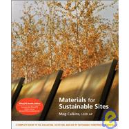 Materials for Sustainable Sites, Book and WileyCPE.com course bundle