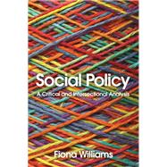 Social Policy A Critical and Intersectional Analysis