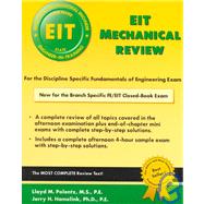 EIT Mechanical Review; For the Discipline Specific Fundamentals of Engineering Exam