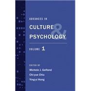 Advances in Culture and Psychology Volume 1