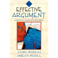 Effective Argument A Writer's Guide with Readings